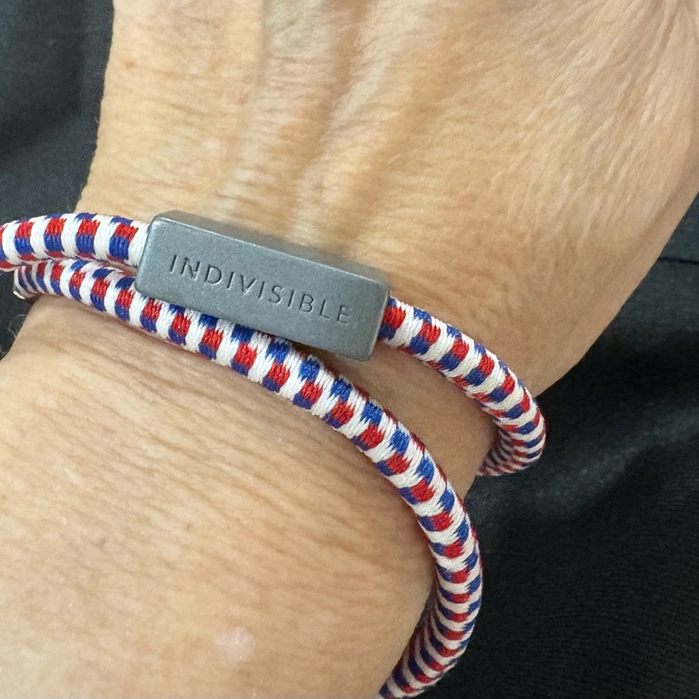 Red, White, and Blue Rope Bracelet